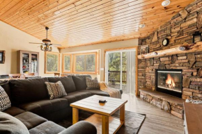 Snowy Evening Lodge Big Bear Lake